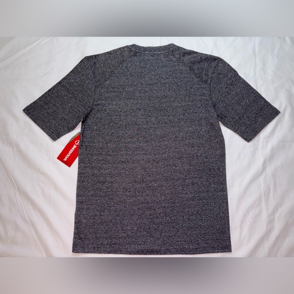 Wolverine NWT Men’s Size M Black Heather Edge Short Sleeve Lightweight Tee Shirt - Picture 7 of 7